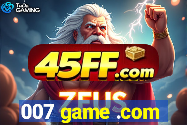 007 game .com